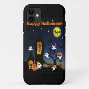 Capa Para iPhone Da Case-Mate Casa Assombrada Feliz Halloween