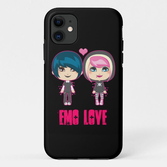 Capa Para iPhone Da Case-Mate Casal de Emo (Verso)
