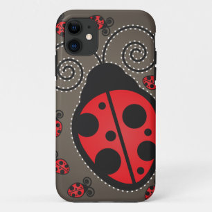Capa Para iPhone Da Case-Mate Case mate bonito do iPhone 5 dos joaninhas mal lá