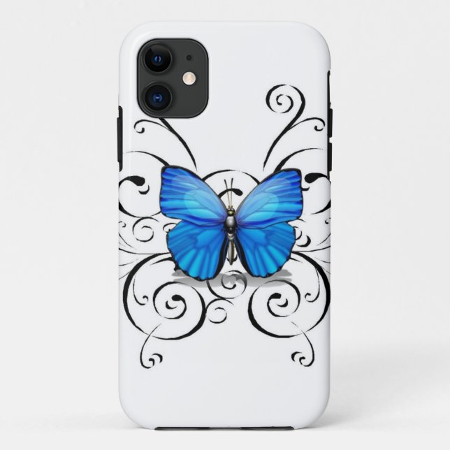 Capa Para iPhone Da Case-Mate Casemate do iPhone 5S da borboleta (Verso)