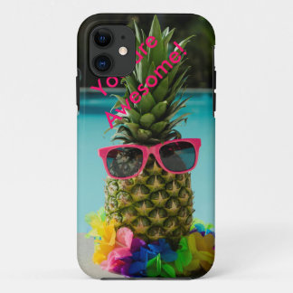 Capa Para iPhone Da Case-Mate Caso "abacaxi engraçado "