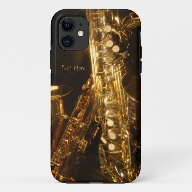 Capa Para iPhone Da Case-Mate Caso bonito do iPhone 5 de Saxaphone (Verso)