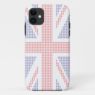 Capa Para iPhone Da Case-Mate Caso BRITÂNICO do iPhone 5 da bandeira do mosaico