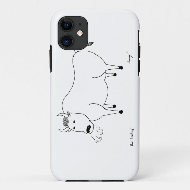 Capa Para iPhone Da Case-Mate Caso Bull Folk Art iPhone 5 (Verso)