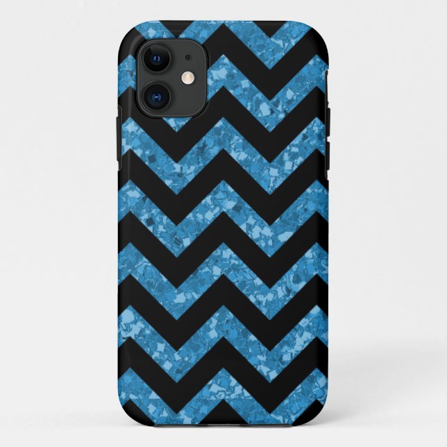 Capa Para iPhone Da Case-Mate Caso Chevron Glitter Look iPhone 5 BT (Verso)