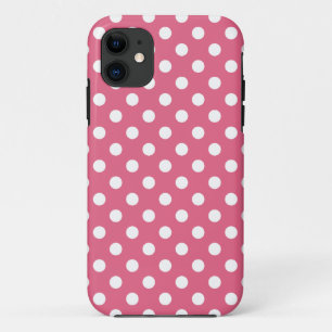 Capa Para iPhone Da Case-Mate Caso cor-de-rosa do iPhone 5 das bolinhas da