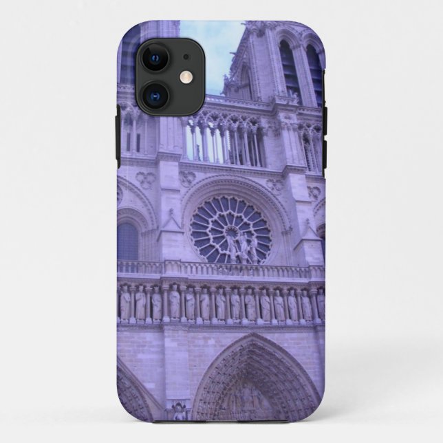 Capa Para iPhone Da Case-Mate Caso da Catedral de Notre Dame iPhone5 (Verso)