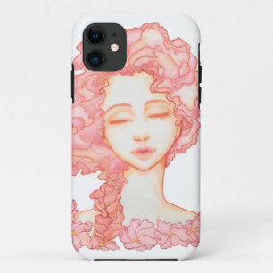Capa Para iPhone Da Case-Mate Caso da flor iPhone5S da pétala do pêssego