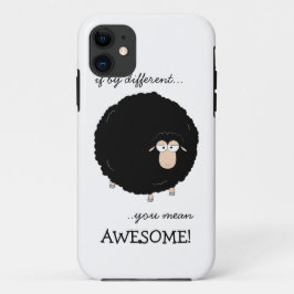 Capa Para iPhone Da Case-Mate Caso da ilustração das ovelhas negras