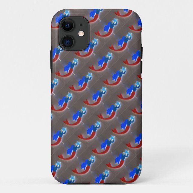Capa Para iPhone Da Case-Mate caso das sereias das estrelas de natação ascendent (Verso)
