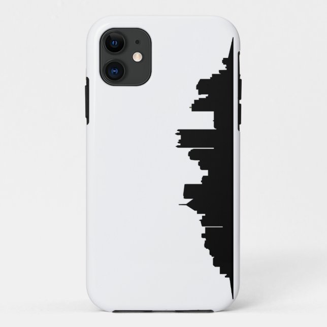 Capa Para iPhone Da Case-Mate Caso de aço da skyline (Verso)