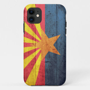 Capa Para iPhone Da Case-Mate Caso de madeira velho do iPhone 5 da bandeira da