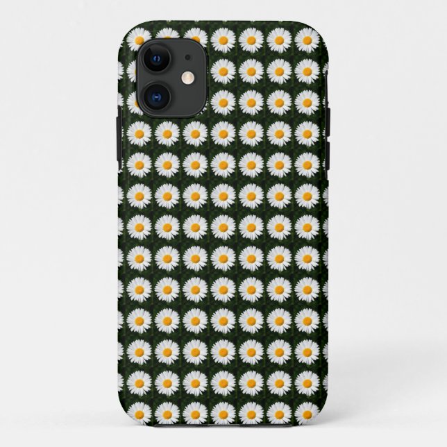 Capa Para iPhone Da Case-Mate caso de padrão de daisies (Verso)