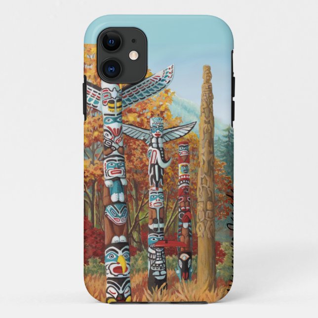 Capa Para iPhone Da Case-Mate Caso de Vancouver Blackberry Souvenir Personalizad (Verso)