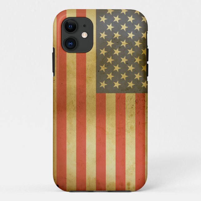 Capa Para iPhone Da Case-Mate Caso do American Flag Mate ID™ iPhone 5 (Verso)