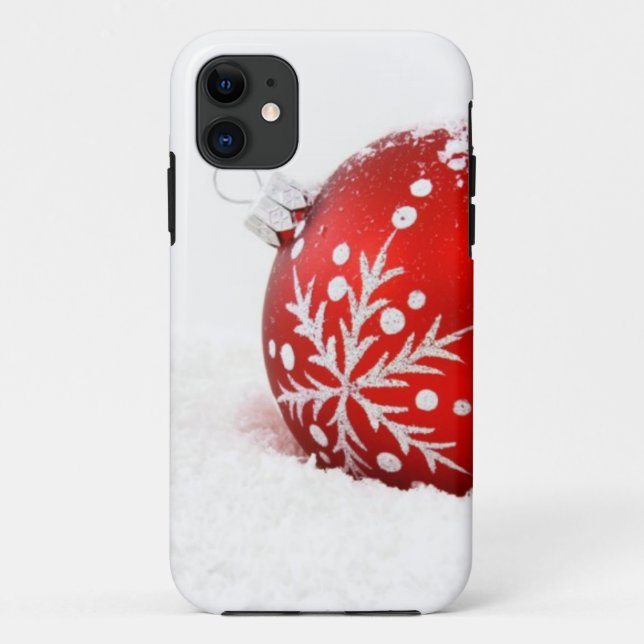 Capa Para iPhone Da Case-Mate Caso do iPhone5 Bauble de Natal (Verso)