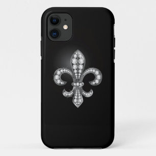 Capa Para iPhone Da Case-Mate Caso do iPhone 5/5S da case mate da flor de lis