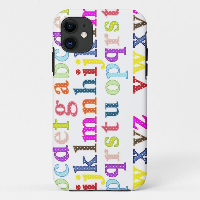 Capa Para iPhone Da Case-Mate Caso do iPhone 5/5S do alfabeto (Verso)