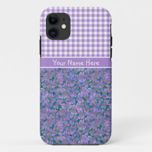 Capa Para iPhone Da Case-Mate Caso do iPhone 5/5s, violetas e guingão feitos so