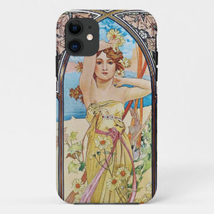 Capa Para iPhone Da Case-Mate Caso do iPhone 5 da aurora de Alphonse Mucha