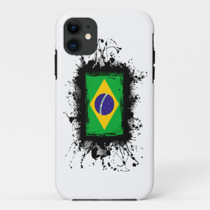 Capa Para iPhone Da Case-Mate Caso do iPhone 5 da bandeira de Brasil