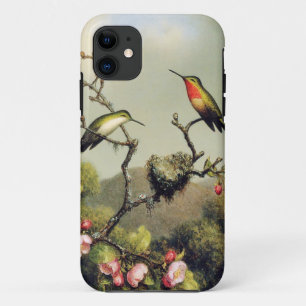 Capa Para iPhone Da Case-Mate Caso do iPhone 5 da família do colibri e da flor