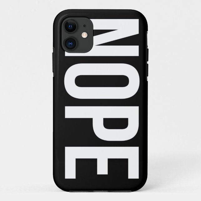 Capa Para iPhone Da Case-Mate Caso do iPhone 5 de Nope (Verso)