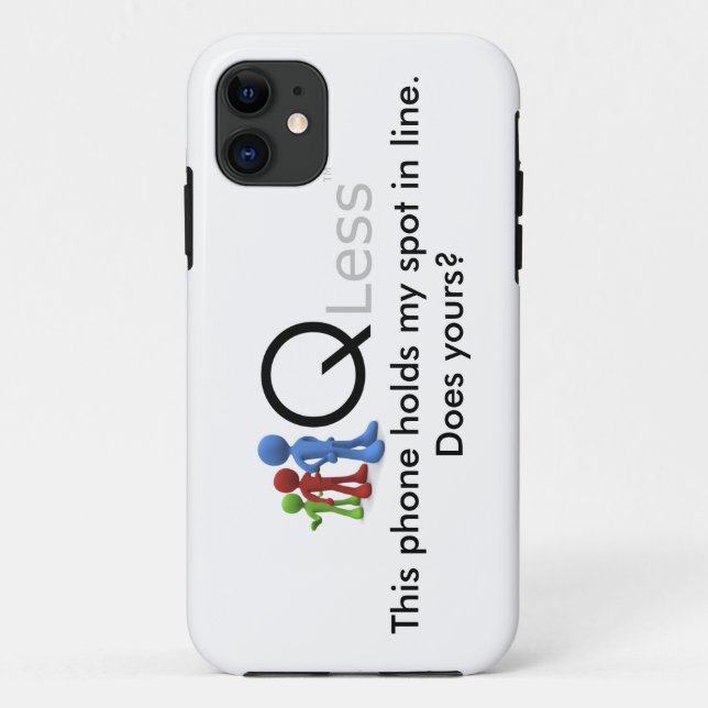Capa Para iPhone Da Case-Mate Caso do iPhone 5 de QLess - mal lá (Verso)