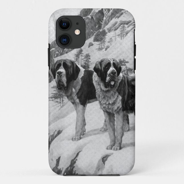 Capa Para iPhone Da Case-Mate Caso do iPhone 5 de St Bernard (Verso)