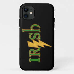 Capa Para iPhone Da Case-Mate Caso do iPhone 5 do Irish Lightning Bolt