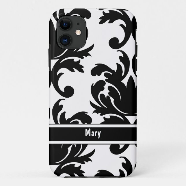 Capa Para iPhone Da Case-Mate Caso do iPhone 5 do monograma (Verso)