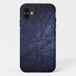 Capa Para iPhone Da Case-Mate Caso do iPhone 5 do olhar do couro dos azuis