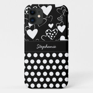 Capa Para iPhone Da Case-Mate Caso do iPhone 5 do Padrão do Coração do Bolinh