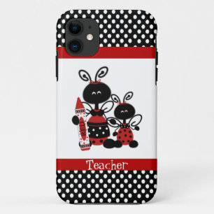 Capa Para iPhone Da Case-Mate Caso do iPhone 5 do Professor Ladybugs