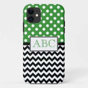 Capa Para iPhone Da Case-Mate Caso do iPhone 5 do verde & do Chevron das