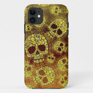 Capa Para iPhone Da Case-Mate Caso do iPhone 5 dos crânios da forma do