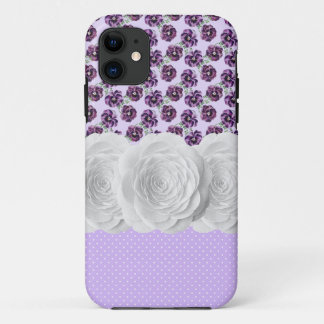 Capa Para iPhone Da Case-Mate Caso do iPhone 5 dos Pansies