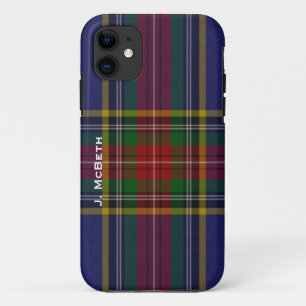 Capa Para iPhone Da Case-Mate Caso do iPhone 5S da xadrez de Tartan do clã de