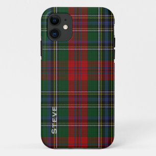 Capa Para iPhone Da Case-Mate Caso do iPhone 5S da xadrez de Tartan do clã de