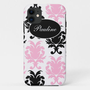 Capa Para iPhone Da Case-Mate Caso do iPhone 5S do monograma do damasco