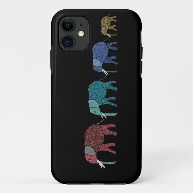 Capa Para iPhone Da Case-Mate Caso dos Afro-Elefantes IPhone 5 (Verso)