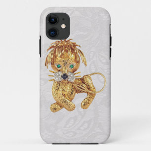 Capa Para iPhone Da Case-Mate Caso Dourado do iPhone 5 do laço de Paisley da