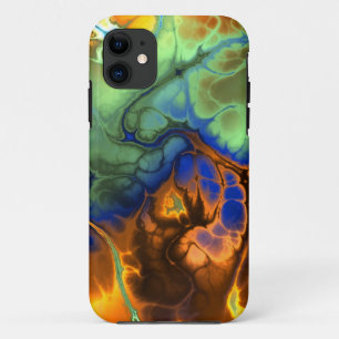 Capa Para iPhone Da Case-Mate Caso flamejante do iPhone 5/5S do Fractal