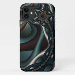 Capa Para iPhone Da Case-Mate Caso fractal de reação encadeada para o iphone4