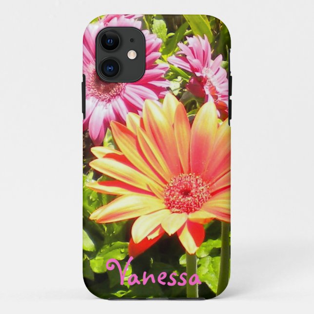 Capa Para iPhone Da Case-Mate Caso Gerber Daisies iPhone 5 (Verso)