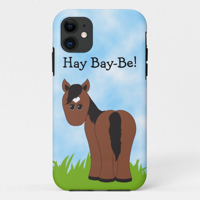 Capa Para iPhone Da Case-Mate Caso Hay Bay-Be Horse iPhone 5 (Verso)