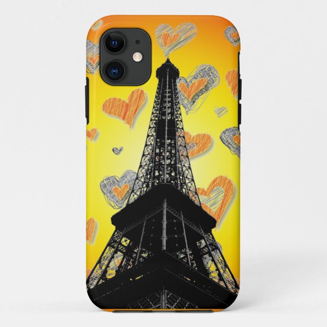 Capa Para iPhone Da Case-Mate Caso iPhone5 da Torre Eiffel (Verso)