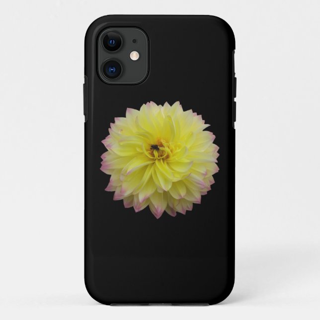 Capa Para iPhone Da Case-Mate Caso iPhone5 de Flor Amarelo (Verso)