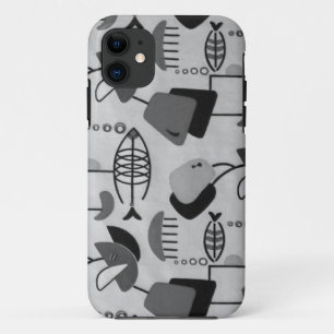 Capa Para iPhone Da Case-Mate Caso iPhone 5/5S de padrão atômico preto e branc