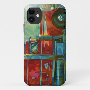 Capa Para iPhone Da Case-Mate Caso iPhone 5 do driver de caminhão vermelho